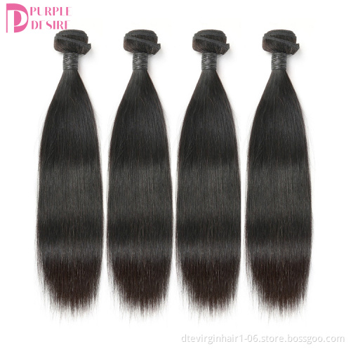 Free Sample Wholesale Vendor Human Hair Extension from India Raw Virgin Remy Unprocessed Cuticle Aligned Indian Hair